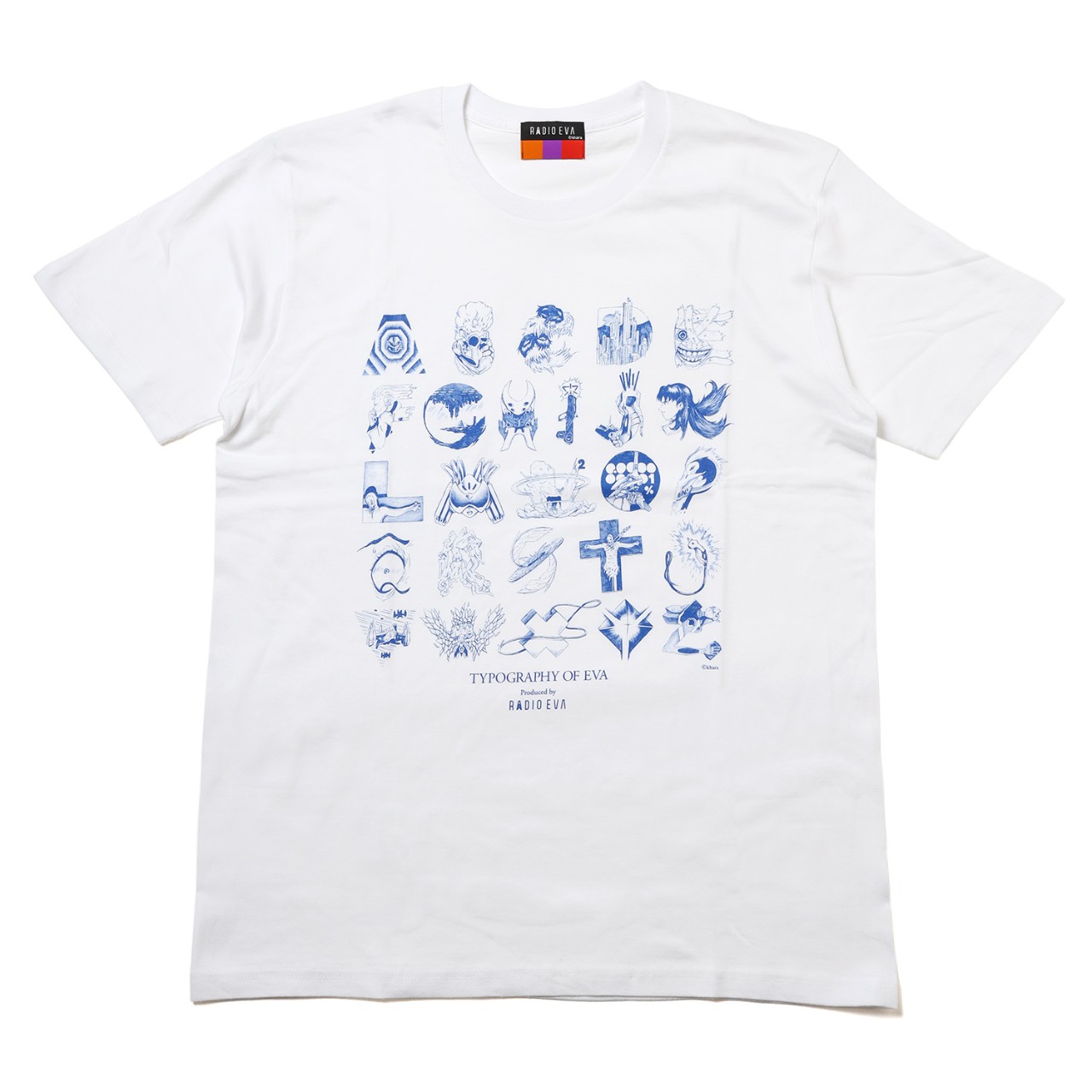 圖06_TYPOGRAPHY OF EVA index T-Shirt