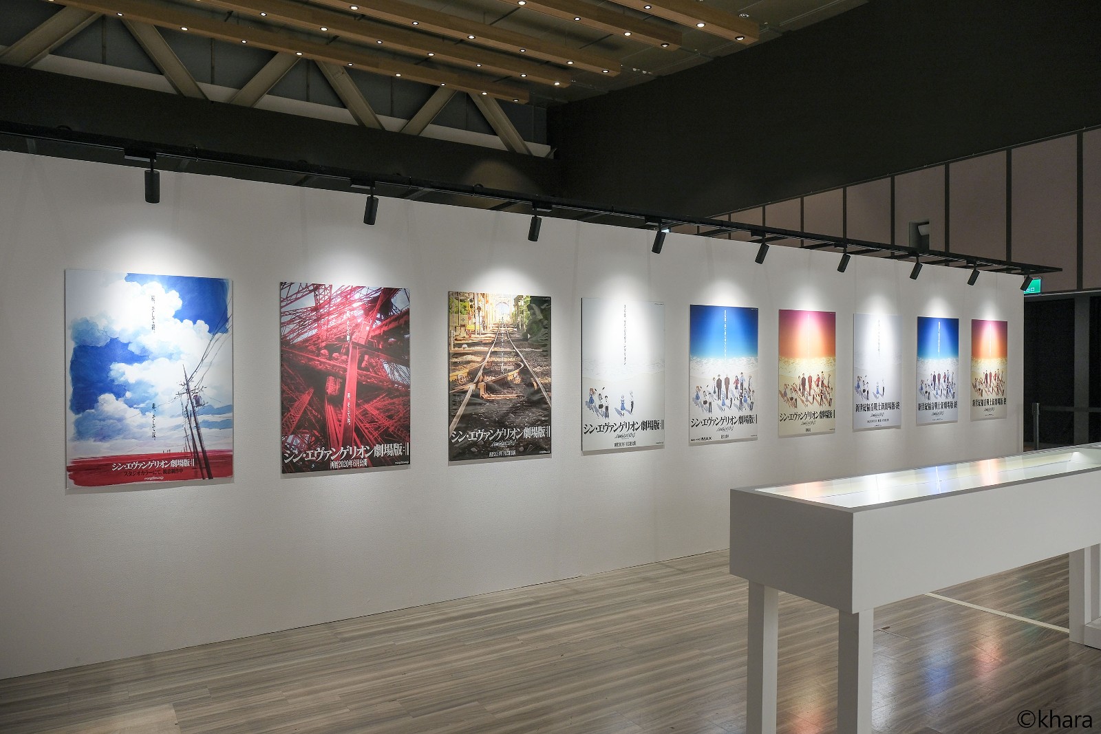 圖05-新世紀福音戰士展 VISUAL WORKS展區示意圖／照片來源：台北場