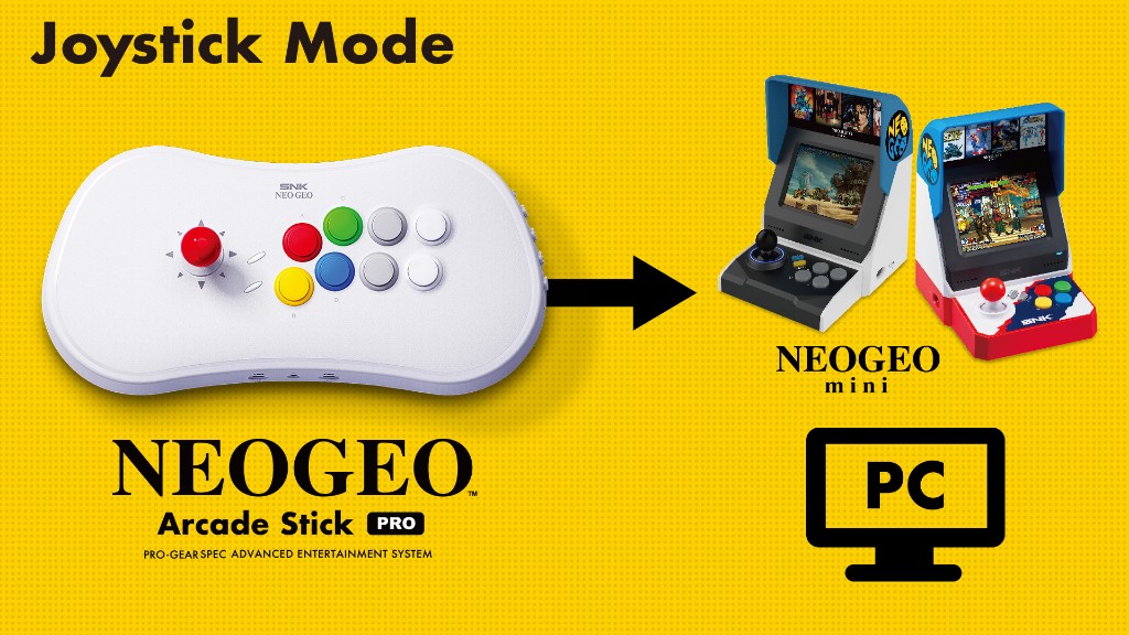 SNK NEOGEO ネオジオ アーケードスティック プロ 40タイトル解除済