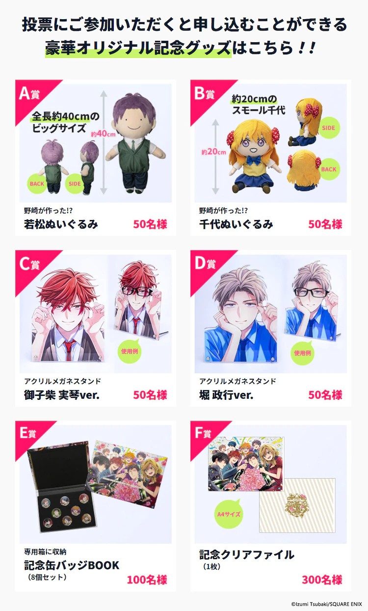 慶 月刊少女野崎同學 漫畫10周年 參加投票抽限定周邊 天狗资讯屋 喵玉殿论坛 喵玉汉化组 慶 月刊少女野崎同學 漫畫10周年 參加投票抽限定周邊 天狗资讯屋 喵玉殿论坛 喵玉汉化组
