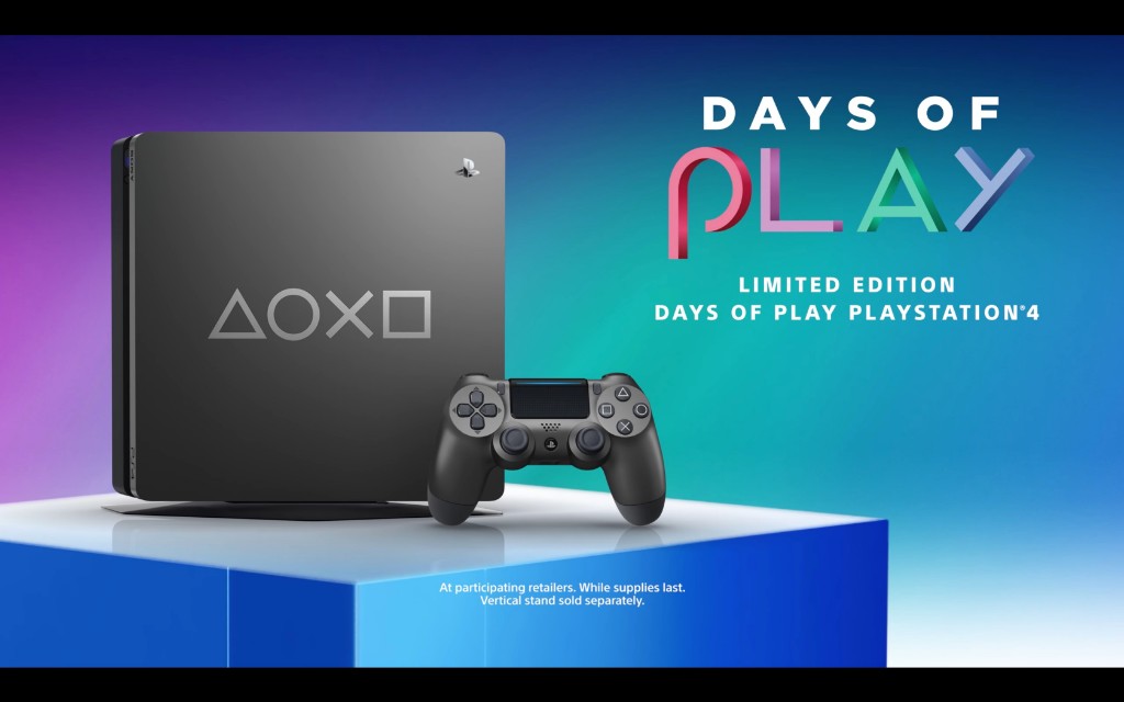 外觀一新！索尼推PS4 Slim限量式樣機「Days of Play」 | 4Gamers