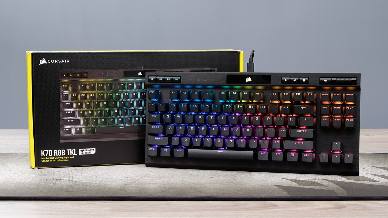 CORSAIR K70 RGB TKL電競鍵盤開箱，多功能按鍵加持更好用| 4Gamers