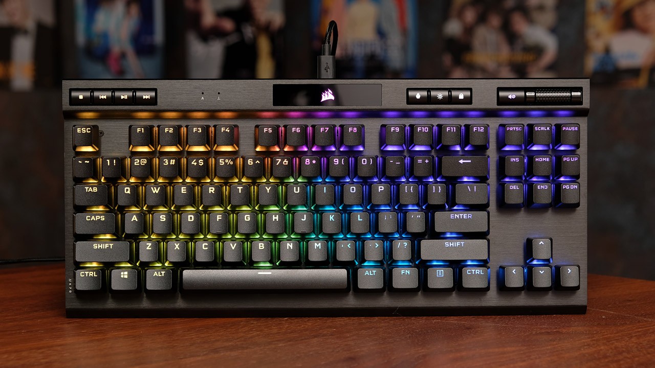 CORSAIR K70 RGB TKL電競鍵盤開箱，多功能按鍵加持更好用| 4Gamers