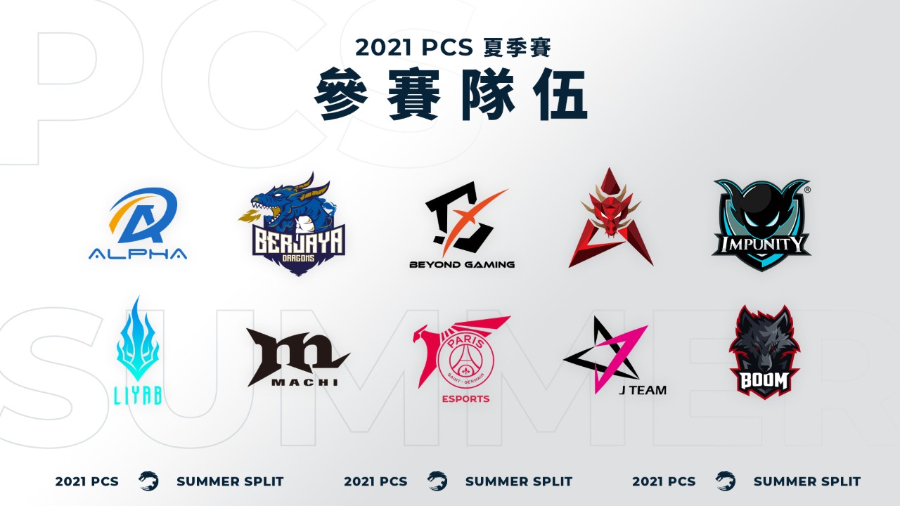 由中國信託銀行贊助的2021 PCS 太平洋職業聯賽夏季賽即將登場-2