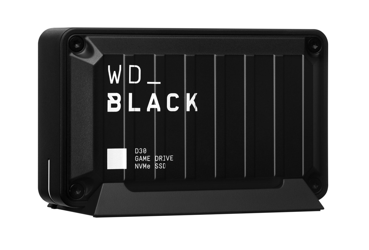 【新聞圖片三】WD_BLACK D30 Game Drive SSD 專為次世代遊戲主機如 PlayStation 5 所設計，提供想大幅縮短遊戲載入時間，快速進入遊戲的玩家高達 900MBs 的讀取速度。