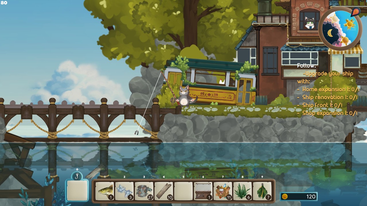 Captain Pawsome: 2D Fishing Adventure Game Now Available on Steam