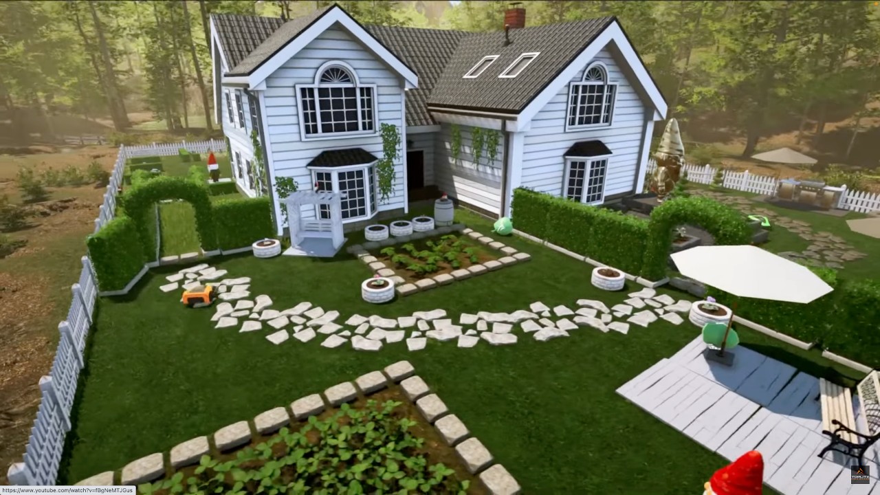 Steam simulation “Garden Simulator” release, pseudo.  Living with a house, land and garden 😄 |  4Gamers