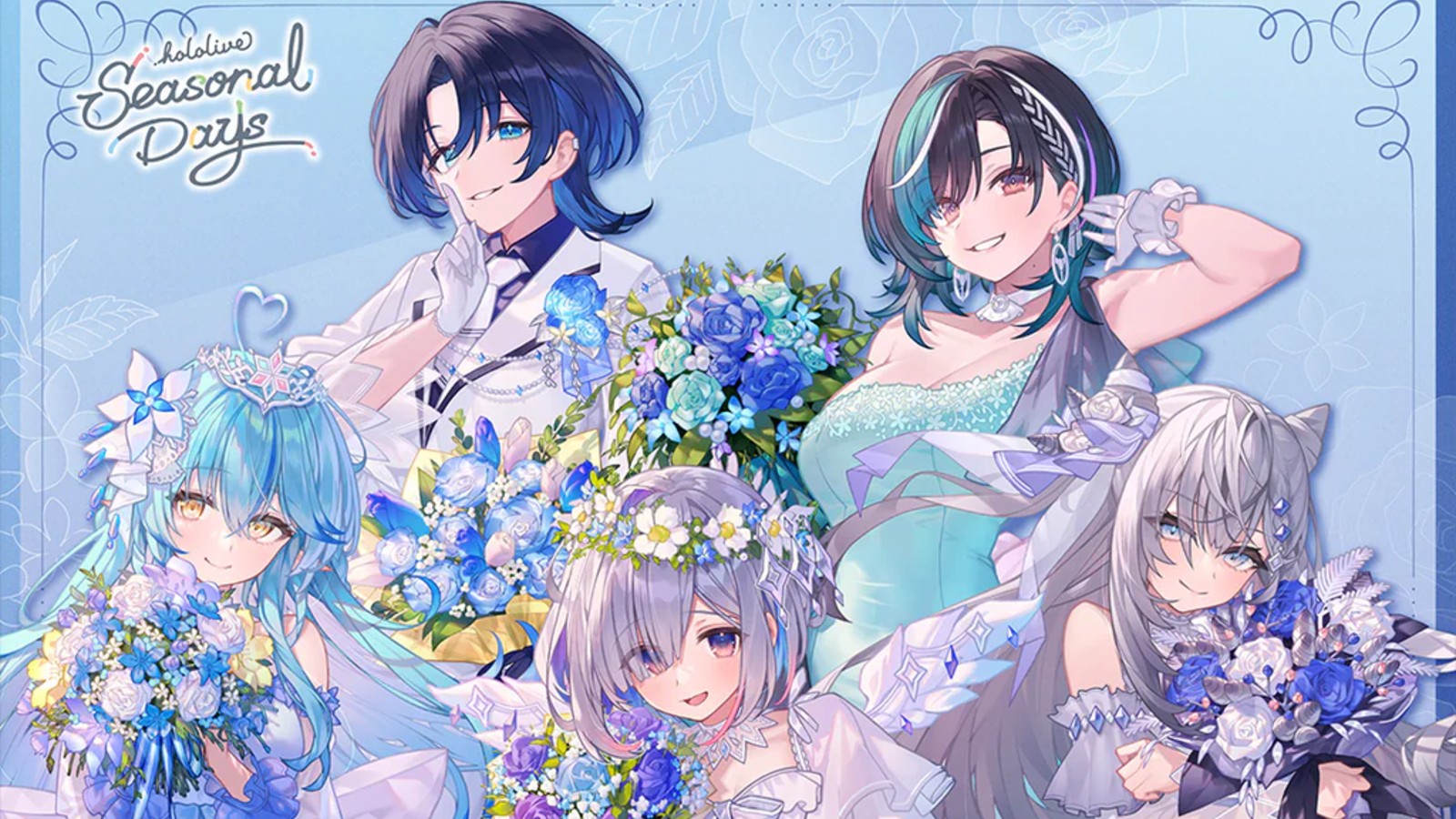 火威青 ホロライブ ジューンブライド リングネックレス HMV