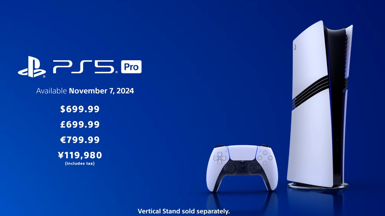 Get Ready to Level Up: Sony Unveils PlayStation 5 Pro, Priced Over NT$20,000, Launching November 7