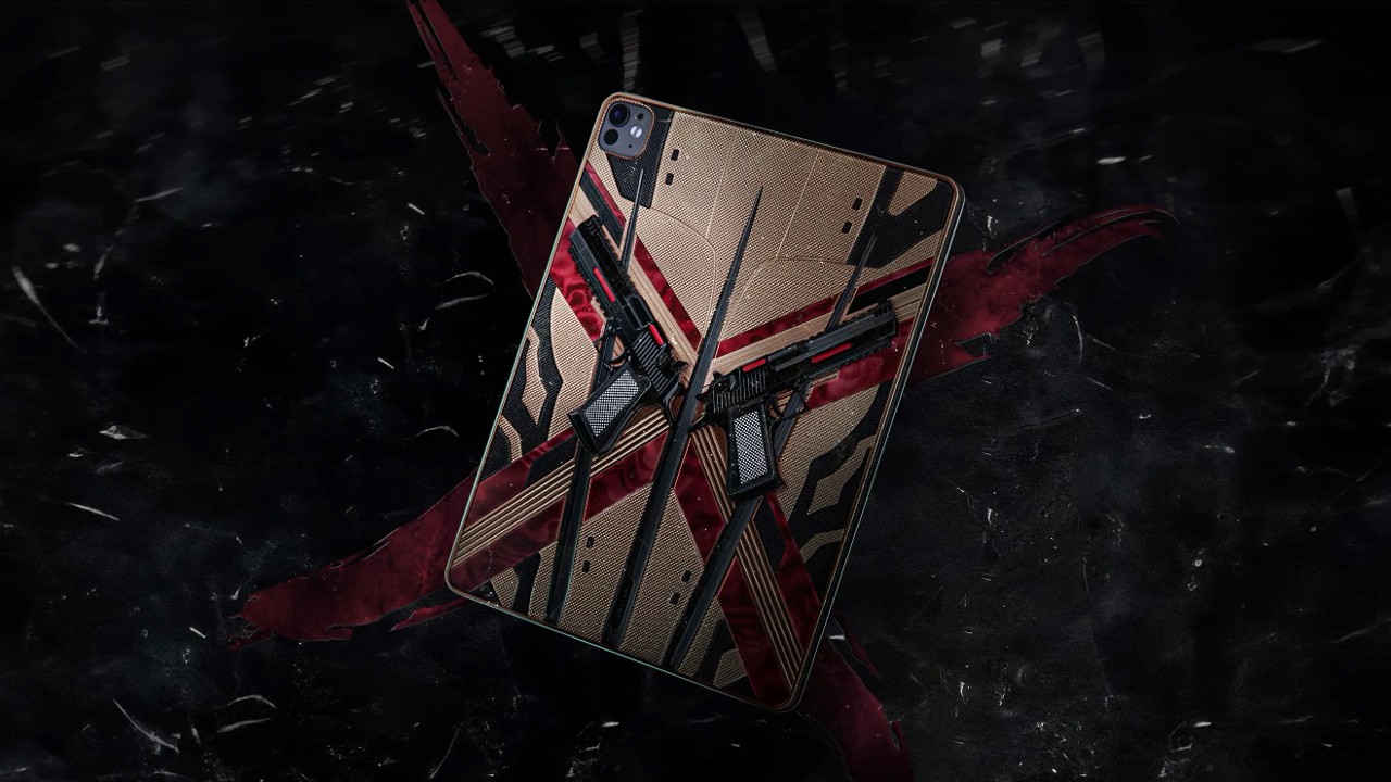 Caviar launches CRISS-CROSS iPad Pro impressed by Deadpool, pure gold + titanium alloy shell sells for NT$400,000 |  information