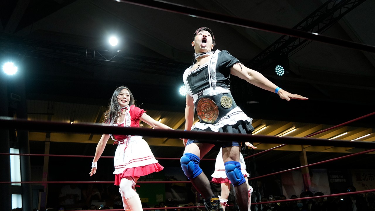 In the preliminary round of the first WirForce Professional Wrestling Tournament, Sky increased the NTW championship belt and clamored for the Ghost Mastiff