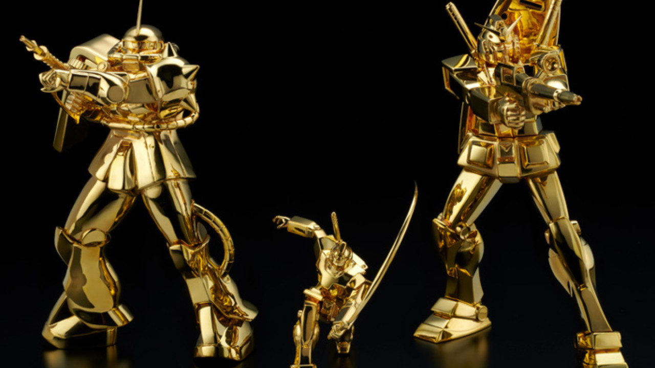 純金純銀鍍金 日本限量推出純金鋼彈與薩克，售價最高達2640萬日圓| 4Gamers