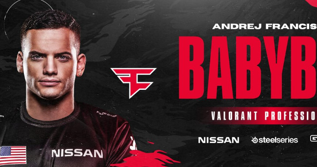 Faze Clan ประกาศดึงตัว Babybay อดีต Pro Player Overwatch เข้าสู่ทีม