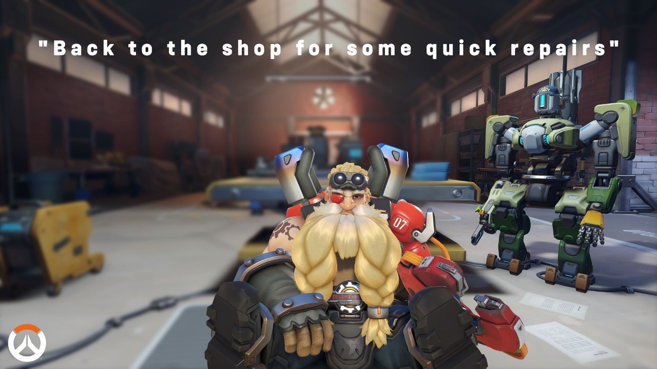 The “Battle Strike 2” point game temporarily disables the barrier machine and Torbjörn, because infinite artillery and infinite overload are too OP |  4Gamers