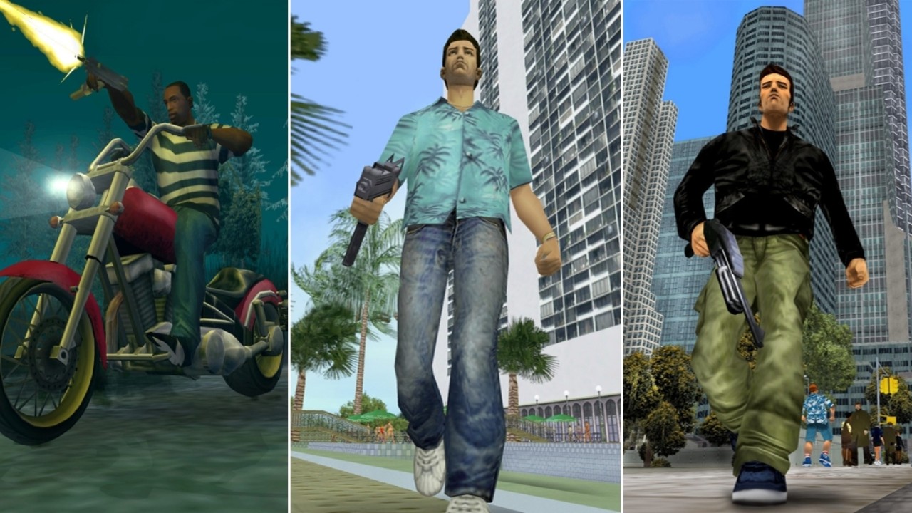 遊戲界傳聞GTA 3, Vice City, San Andreas三作將會重製!