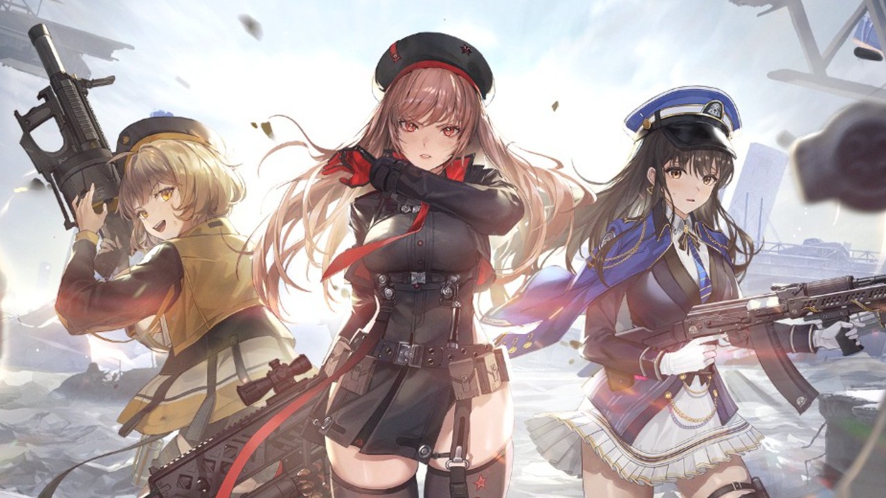 豪邁開腿立繪《勝利女神:妮姬》事前登錄開跑,色氣滿點的少女兵器射擊手遊 | 4Gamers