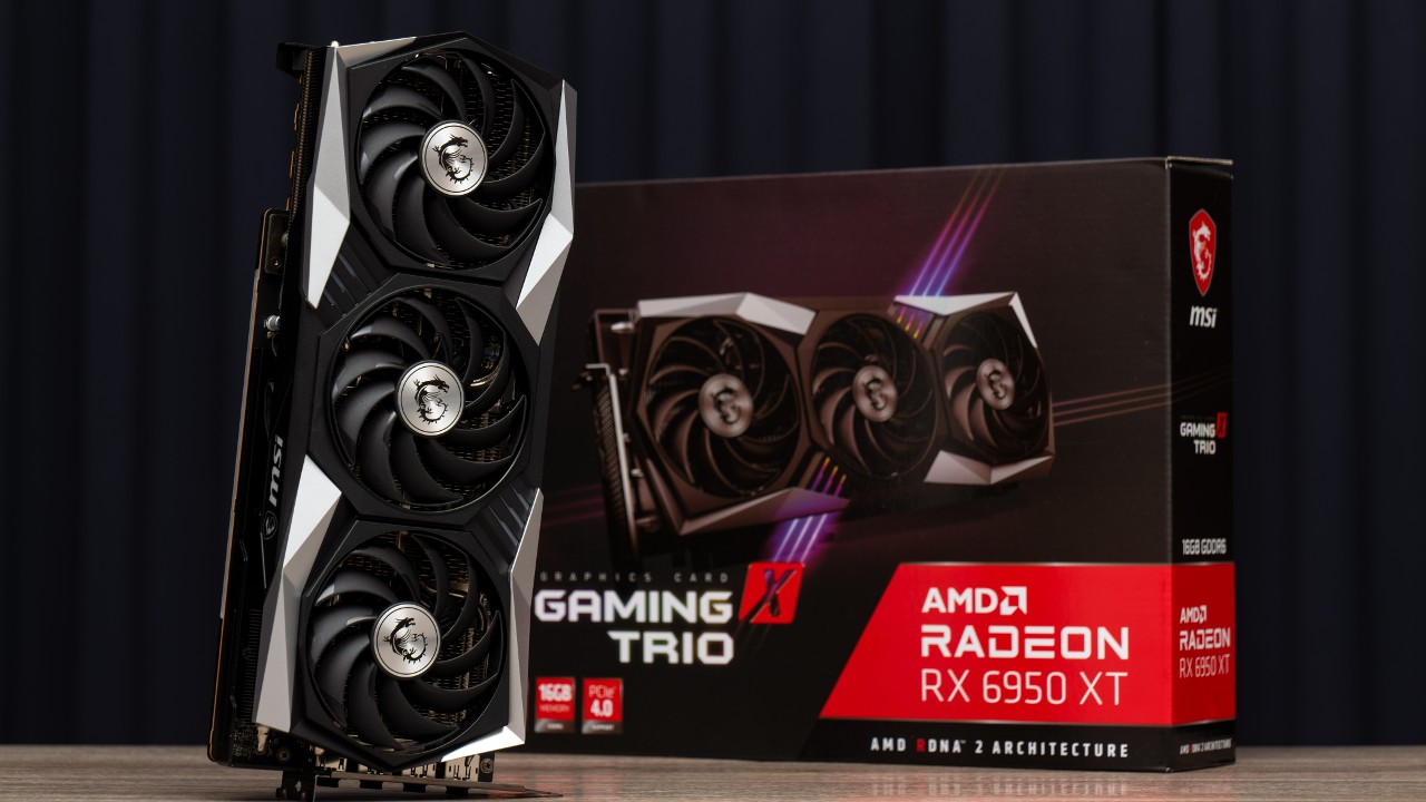 微星Radeon RX 6950 XT Gaming X Trio評測：中低解析度表現不容小覷的