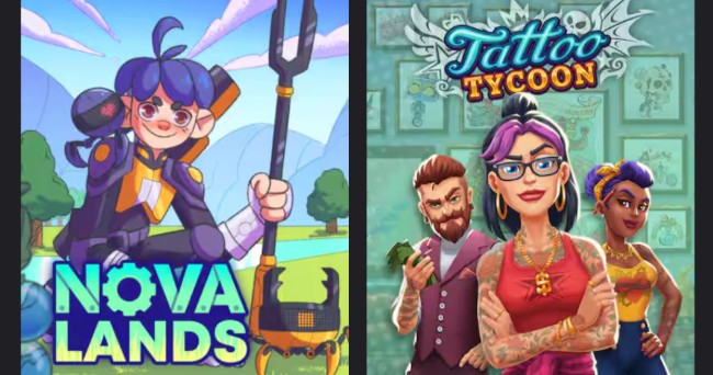 EGS每周限免7/9~7/16：刺青店模擬《Tattoo Tycoon》與異星球自動化《Nova Lands》限時免費