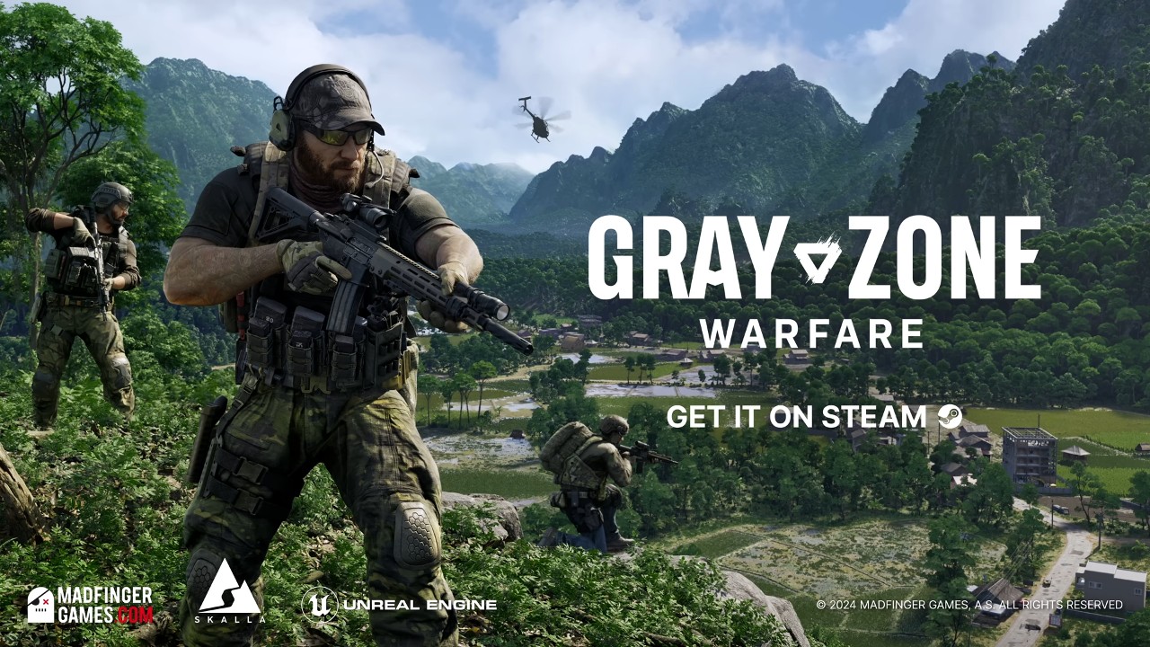 Gray Zone Warfare: Unreal Engine 5 Open World Survival Shooter Early Access on Steam