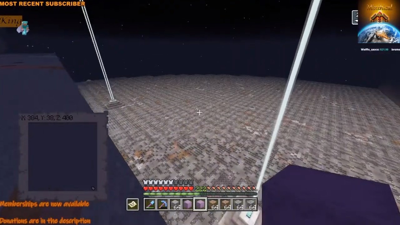 Live Host Spent 5 A long time In “Minecraft” Dedicated To Emptying The “Complete Globe” And So Significantly Has Dug Above 45 Million Blocks |  4Players