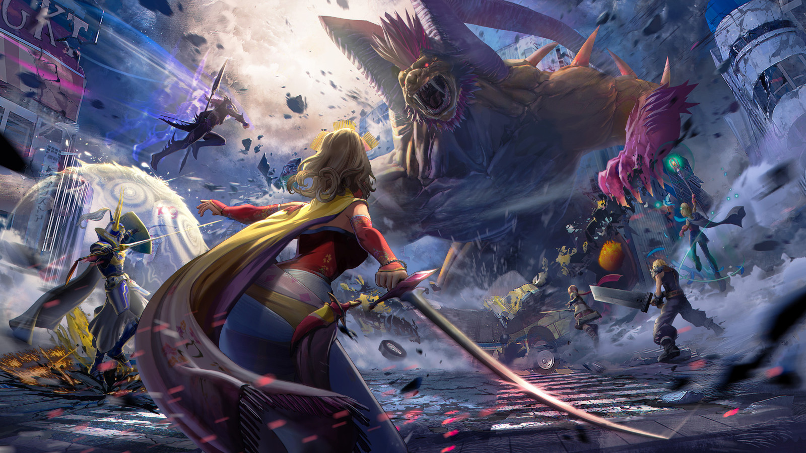 Dissidia Duellum Final Fantasy》3月推出3V3頭目挑戰玩法公開新宣傳片