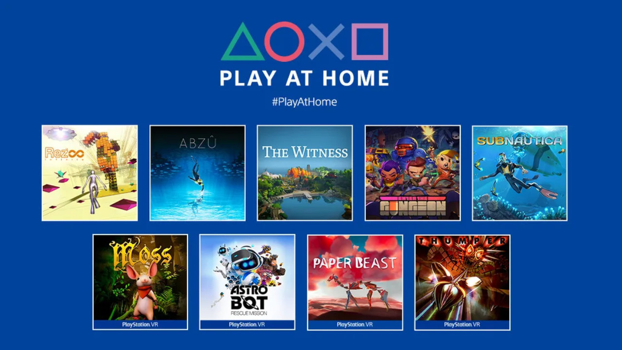 Ps4 地平線 等9款免費玩 索尼公開3 4月 Play At Home 陣容 4gamers
