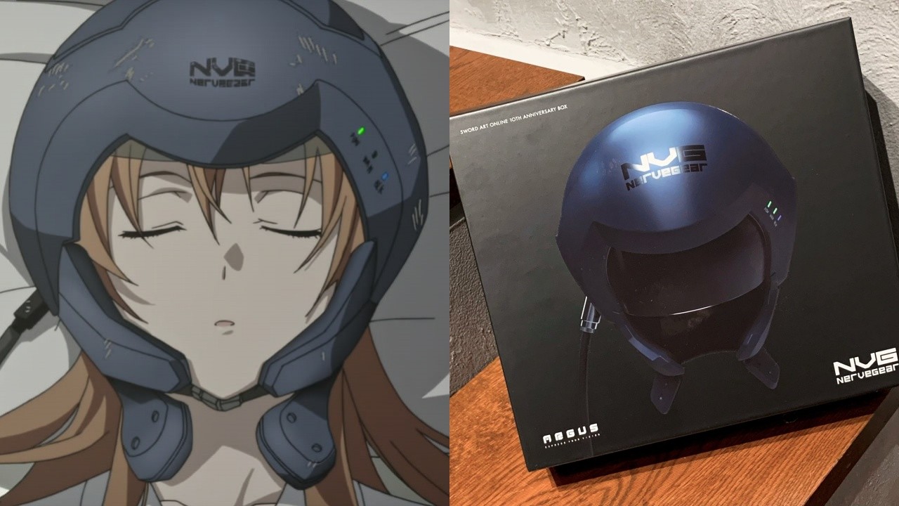 The “Sword Art Online” game is not for sale, but you can purchase a special version of the “NERvGear” helmet model pack and enjoy |  4Gamers