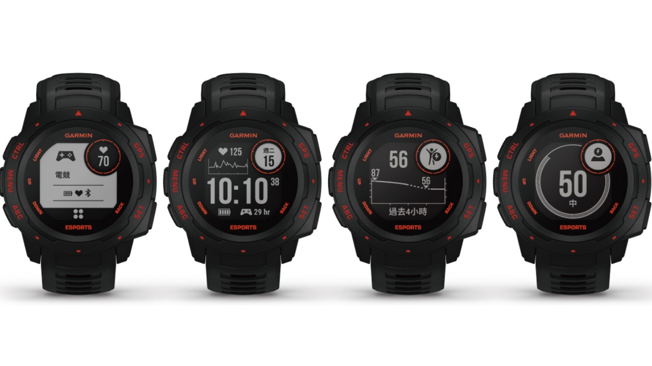 Garmin新款智慧錶在台上市，Instinct Esports電競潮流版搭三款亞洲