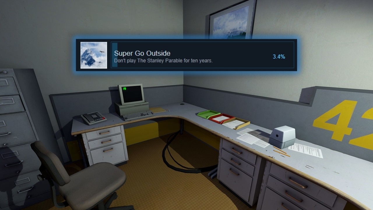 時間旅人獲得 史丹利寓言 成就 10年不玩遊戲 官方用 隻狼 玩家名言幽默回應 4gamers 時間旅人獲得 史丹利寓言 成就 10年不玩遊戲 官方用 隻狼 玩家名言幽默回應 4gamers