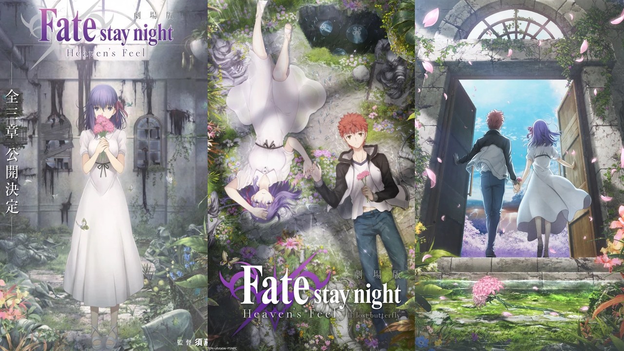 Netflix《Fate/stay night [Heaven's Feel]》8月初上線，三部曲一次 