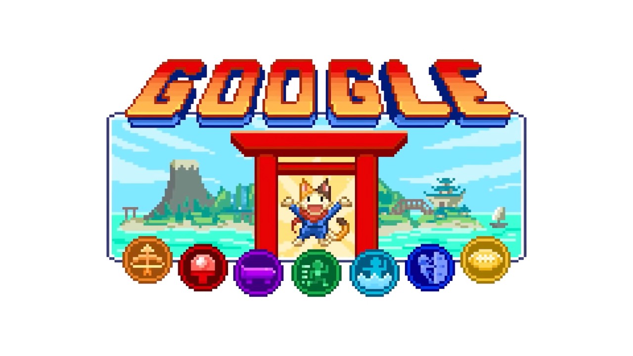 google doodle champion island