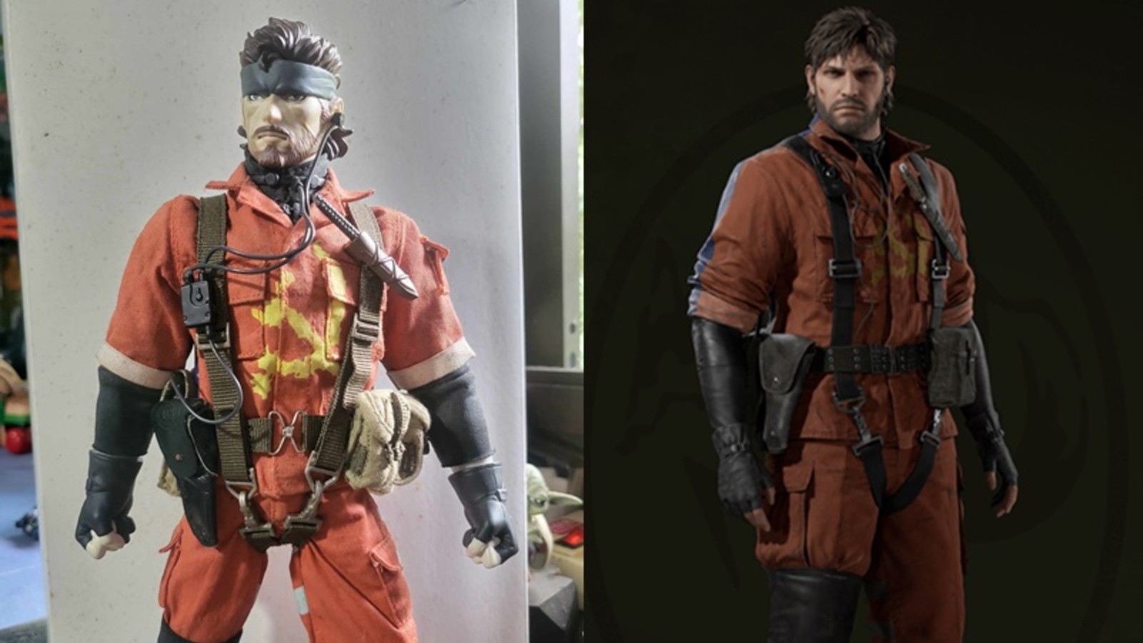 ゲームキャラクター RAH MGS 3 NAKED SNAKE Cold War ver. Real Action