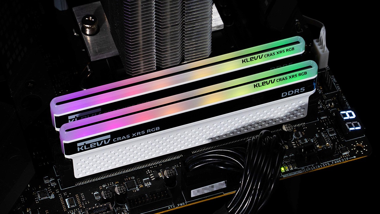 Enhance Your Gaming Experience with the Mesmerizing Klevv Cras XR5 RGB DDR5 RAM