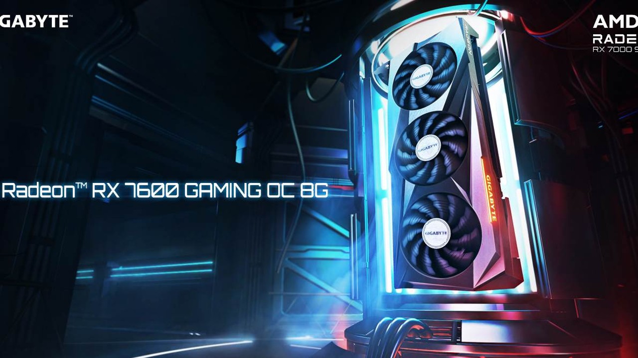 “GIGABYTE Introduces the Radeon RX 7600 GAMING OC 8G Graphics Card with WindForce Cooling System”