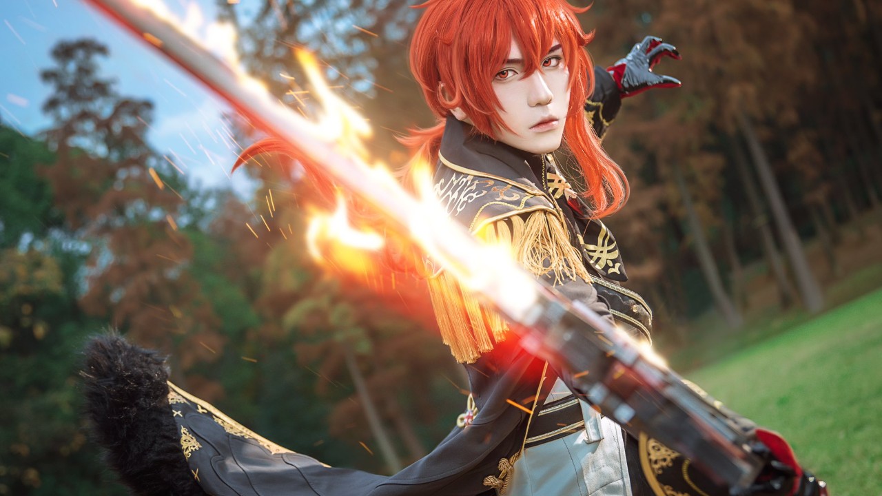 มาดูคอสเพลย์ Diluc สุดเท่ จากเกม Genshin Impact โดยคอสเพล
