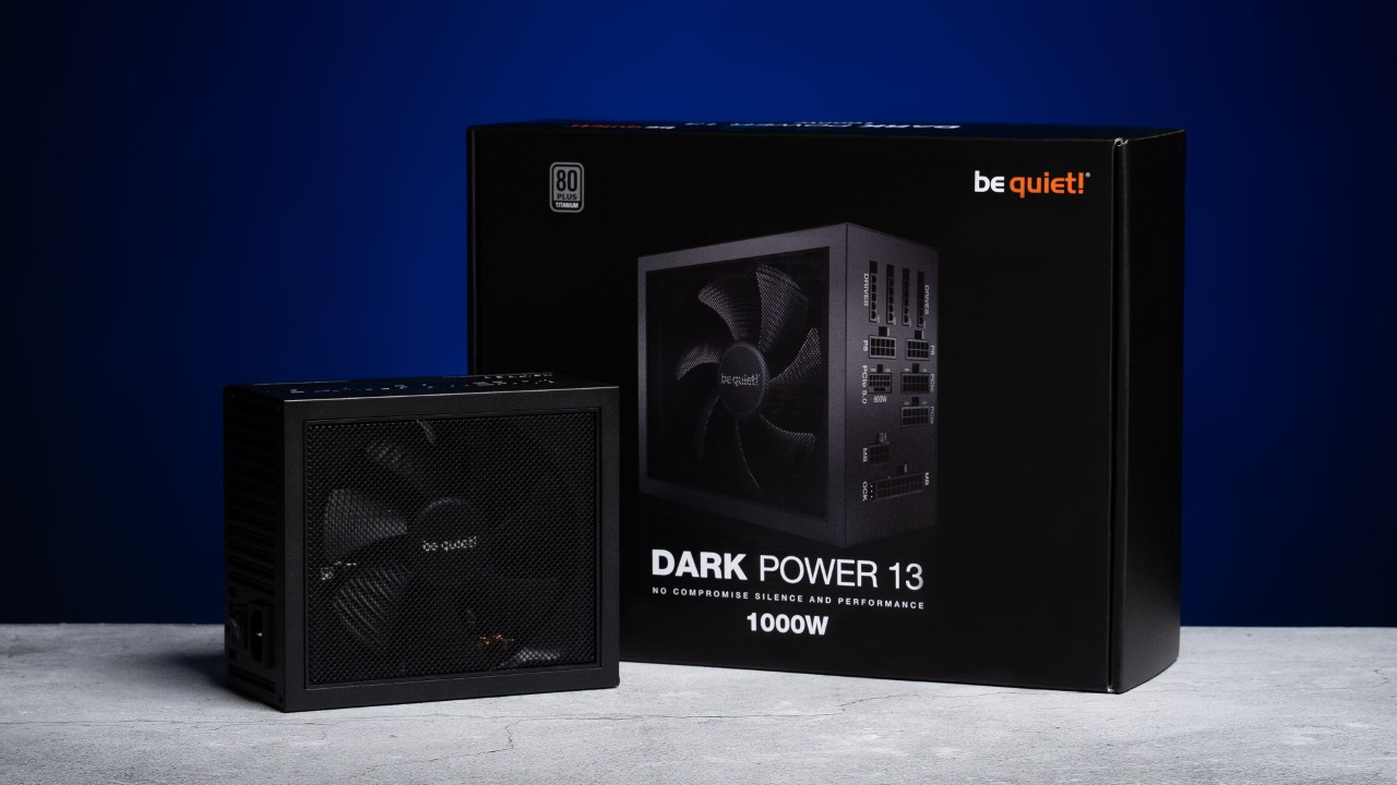 靜冷輸出大功率，be quiet!Dark Power 13 1000W 80PLUS鈦金牌全模組化