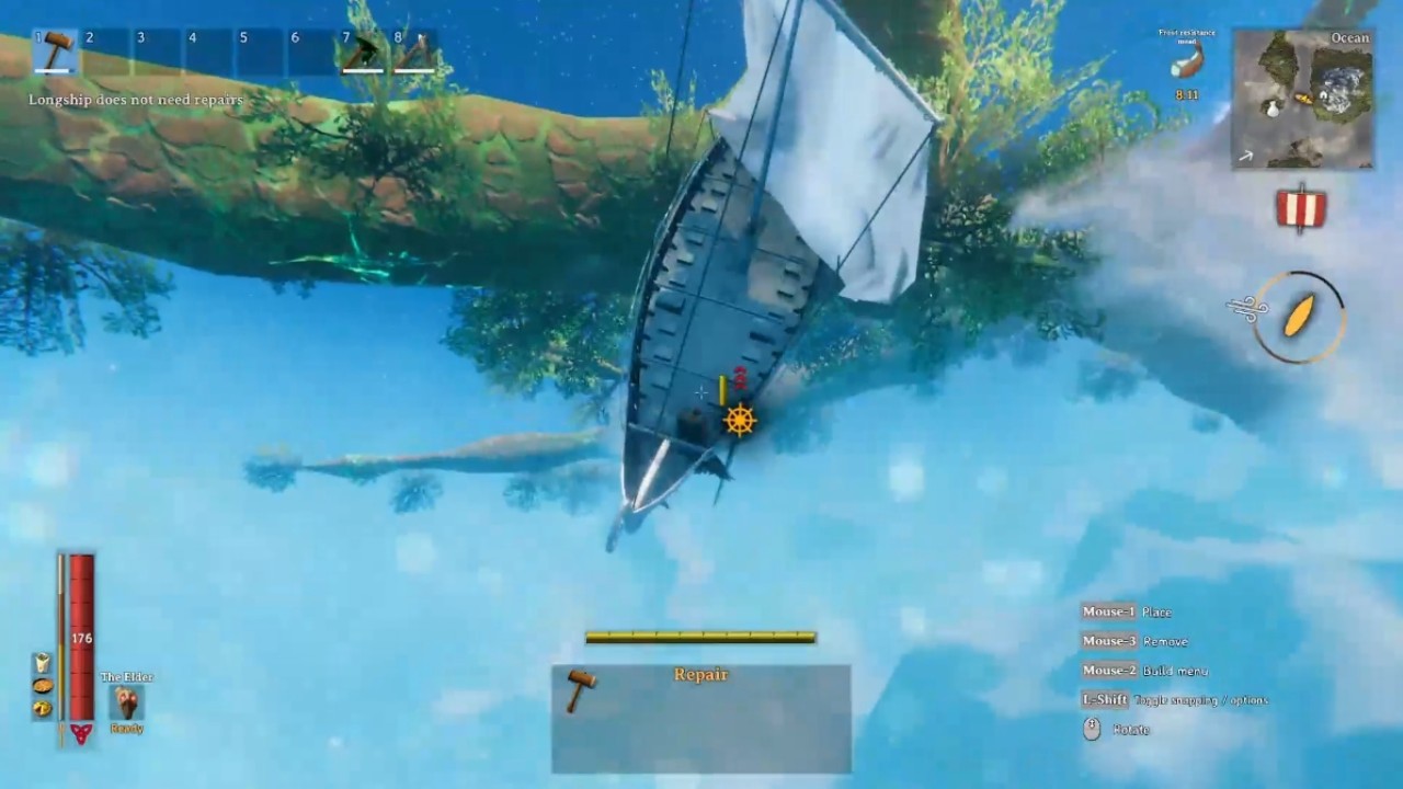 Fw: [新聞] 《Valheim》玩家學會發射長船飛向世界樹