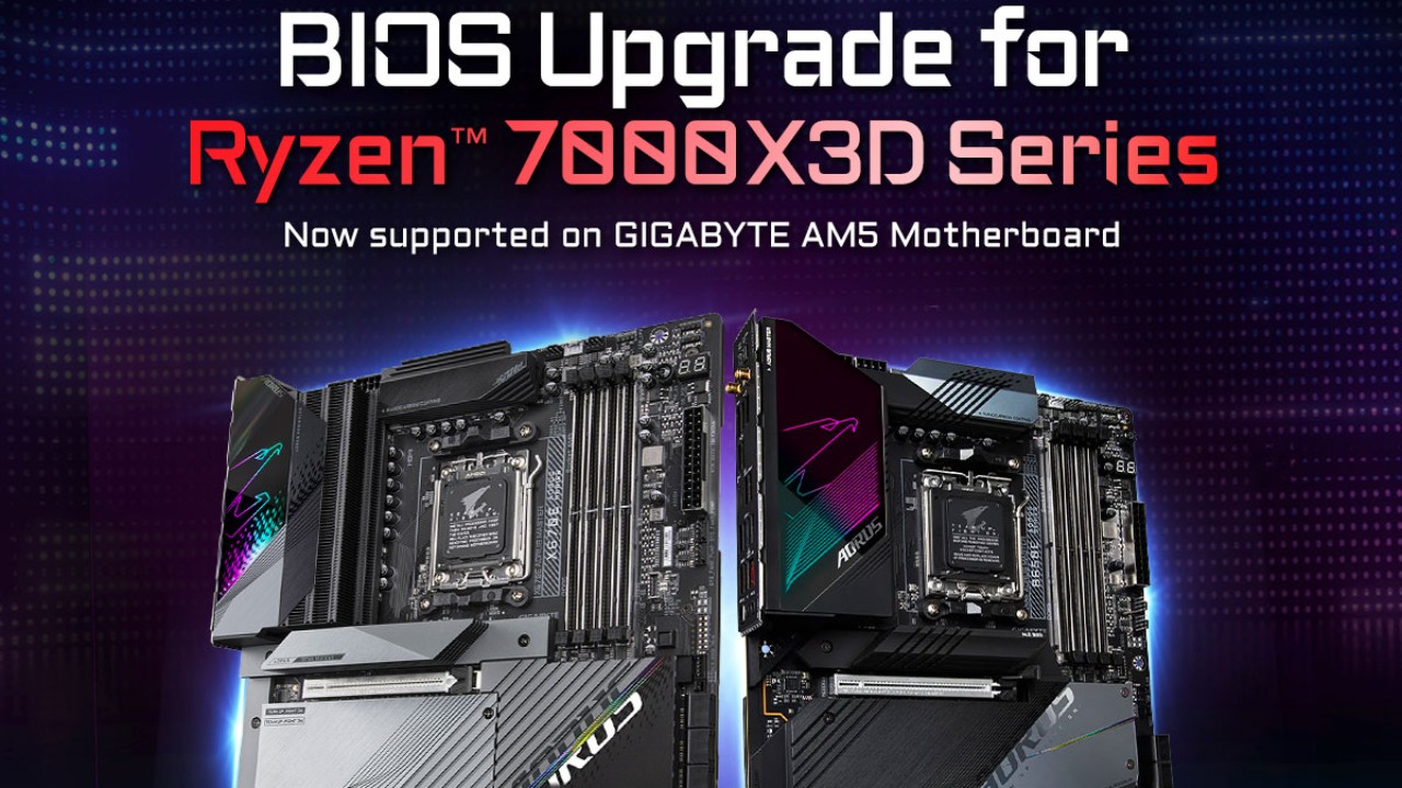 GIGABYTE X670, B650 Motherboard BIOS Update, Support AMD Raphael X3D Processor | 4Gamers