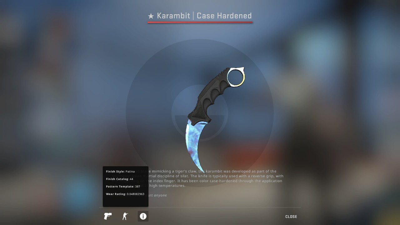 Beginner CS:GO Player Strikes Gold with Rare Sapphire Claw Knife