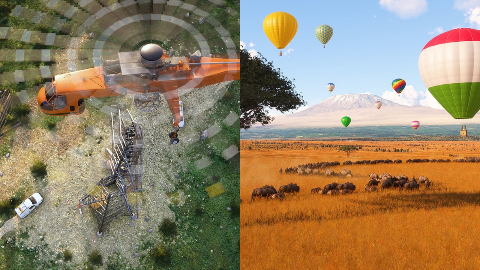 “Microsoft Flight Simulator 2024” animals come from “Zoo Planet”, improve surface analysis and simulate 3 trillion trees