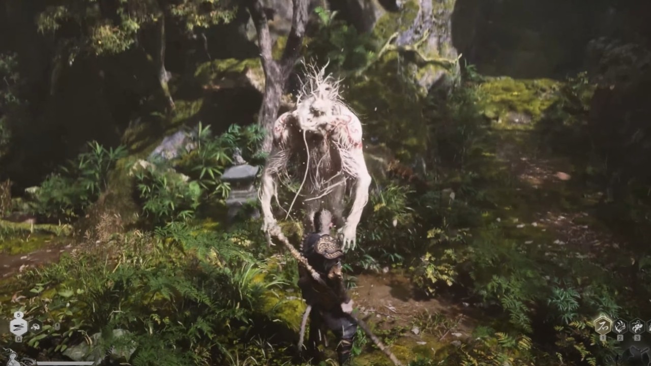 RTX-ON “Black Myth: Wukong” Nvidia light chasing real machine image released, a glimpse of the game equipment and props interface | 4Gamers