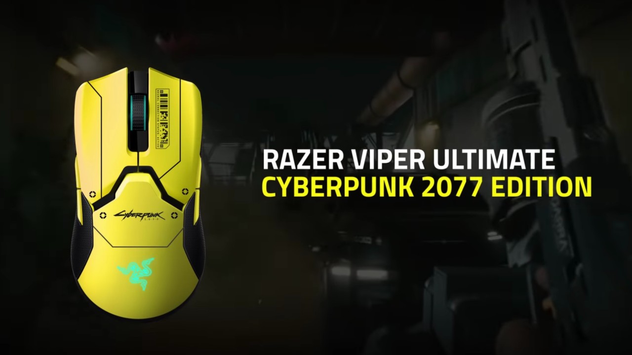 Razer發表《電馭叛客2077》Viper Ultimate聯名款，11月前進夜城