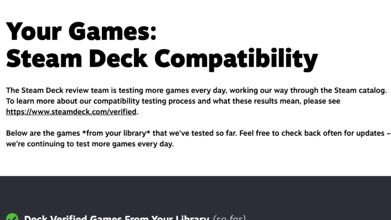 [閒聊]Steam Deck能跑這些遊戲！Valve釋出檢測
