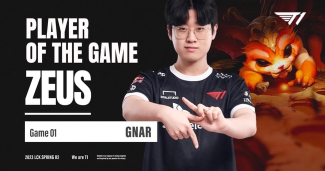 Zeus hoá thần, cùng T1 huỷ diệt LSB 2-0 tại LCK Mua Xuân 2023 | 4Gamers