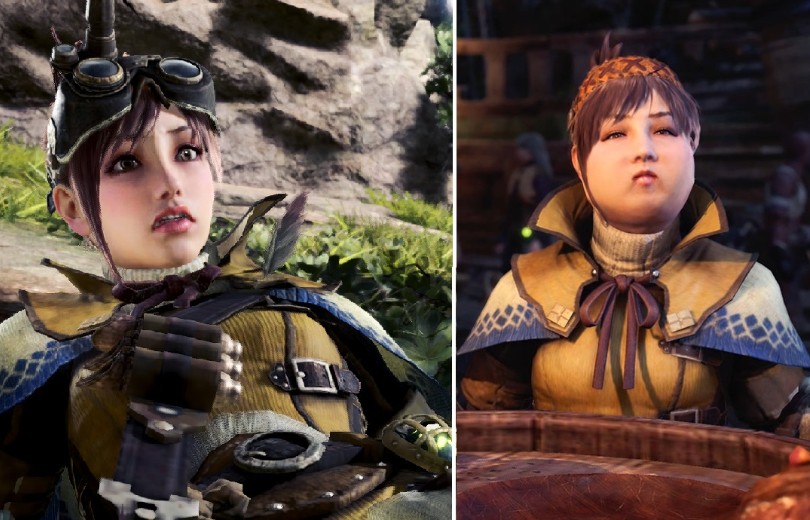 Aibo是你嗎 魔物獵人世界 Mod將受付娘變美女 還有吃貨 4gamers