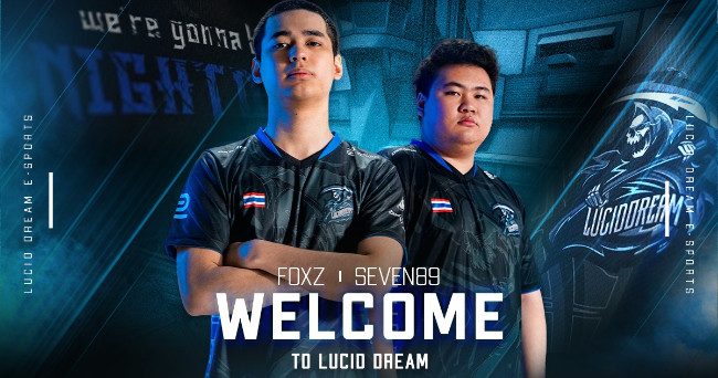 Lucid Dream ประกาศเซ็นต์สัญญา Seven89 และ foxz เข้าสู่ทีม CS:GO ...