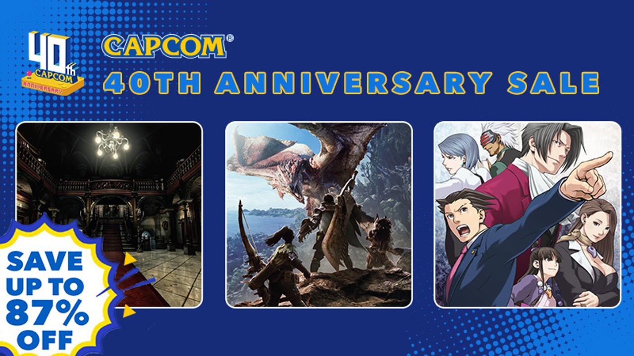 Capcom Celebrates 40th Anniversary with Steam Sale and Combo Pack