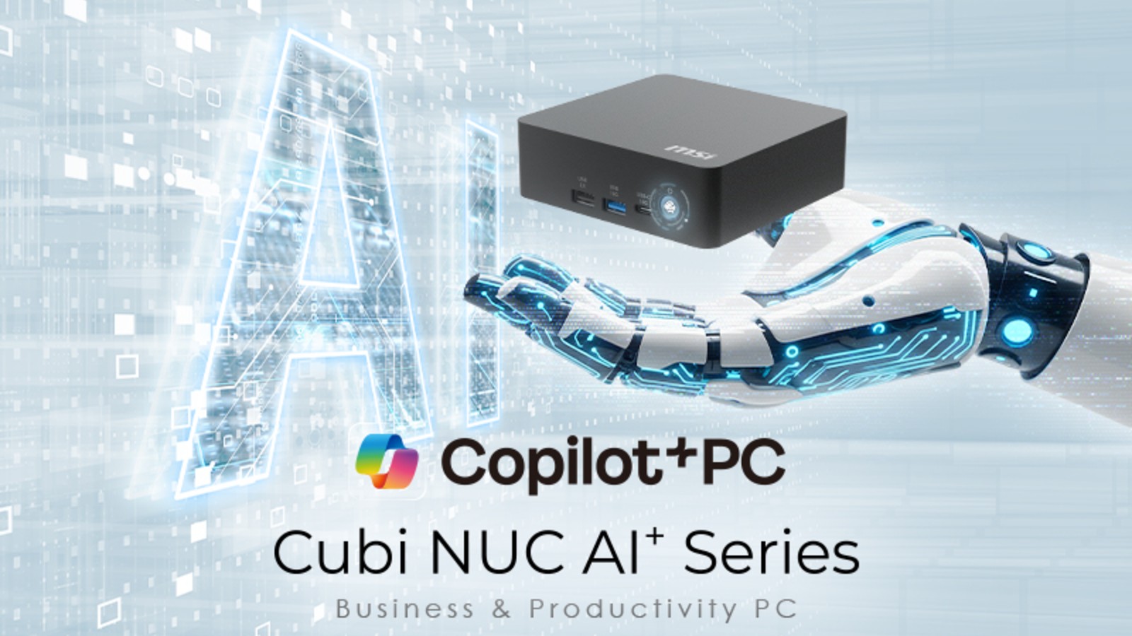 MSI Unveils Cubi NUC AI+ 3MG: A Mini Copilot+ PC Built for AI Workloads