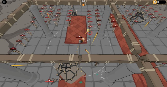 Steam限免：俯視角彈幕射擊《Just Move Fall Dungeon Endless Abyss》限時免費