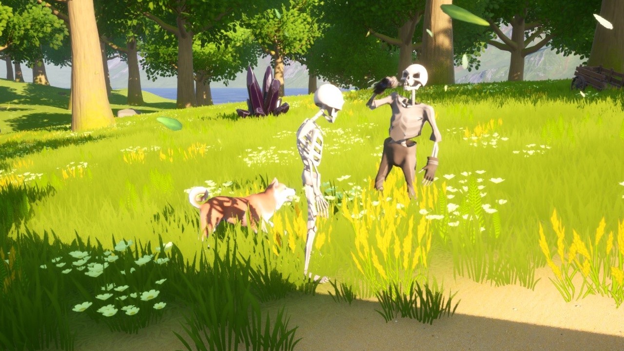 Spire Horizon: An Open-World RPG Adventure as a Skeleton Minion